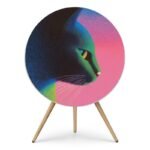 Cover For BeoPlay / BeoSound A9- Cat Pink Green